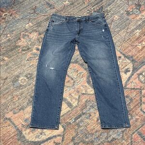 KanCan Medium Blue Straight Leg Jeans